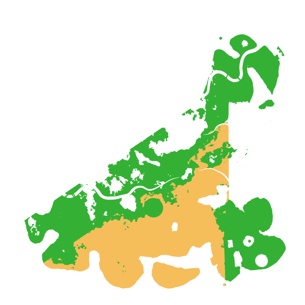 Biome Rust Map: Procedural Map, Size: 4250, Seed: 796031788