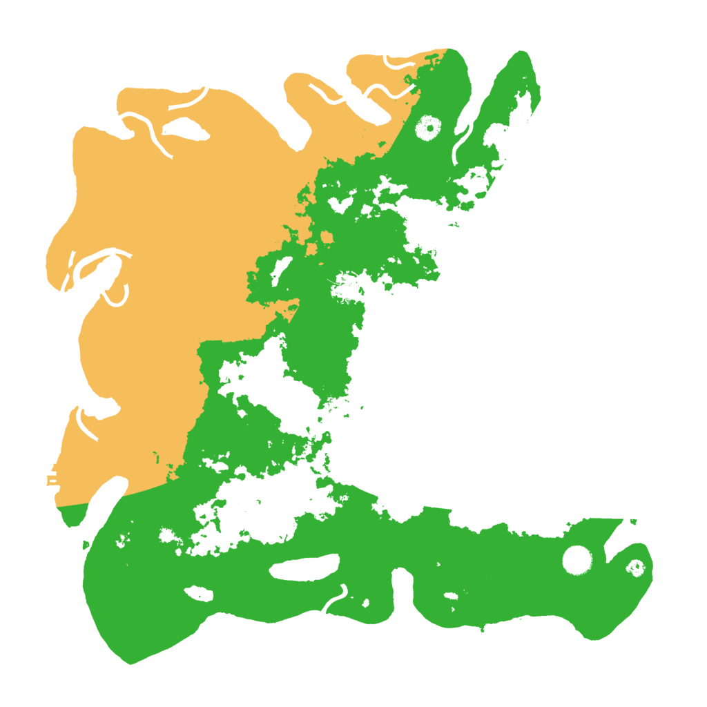 Biome Rust Map: Procedural Map, Size: 4250, Seed: 71640642
