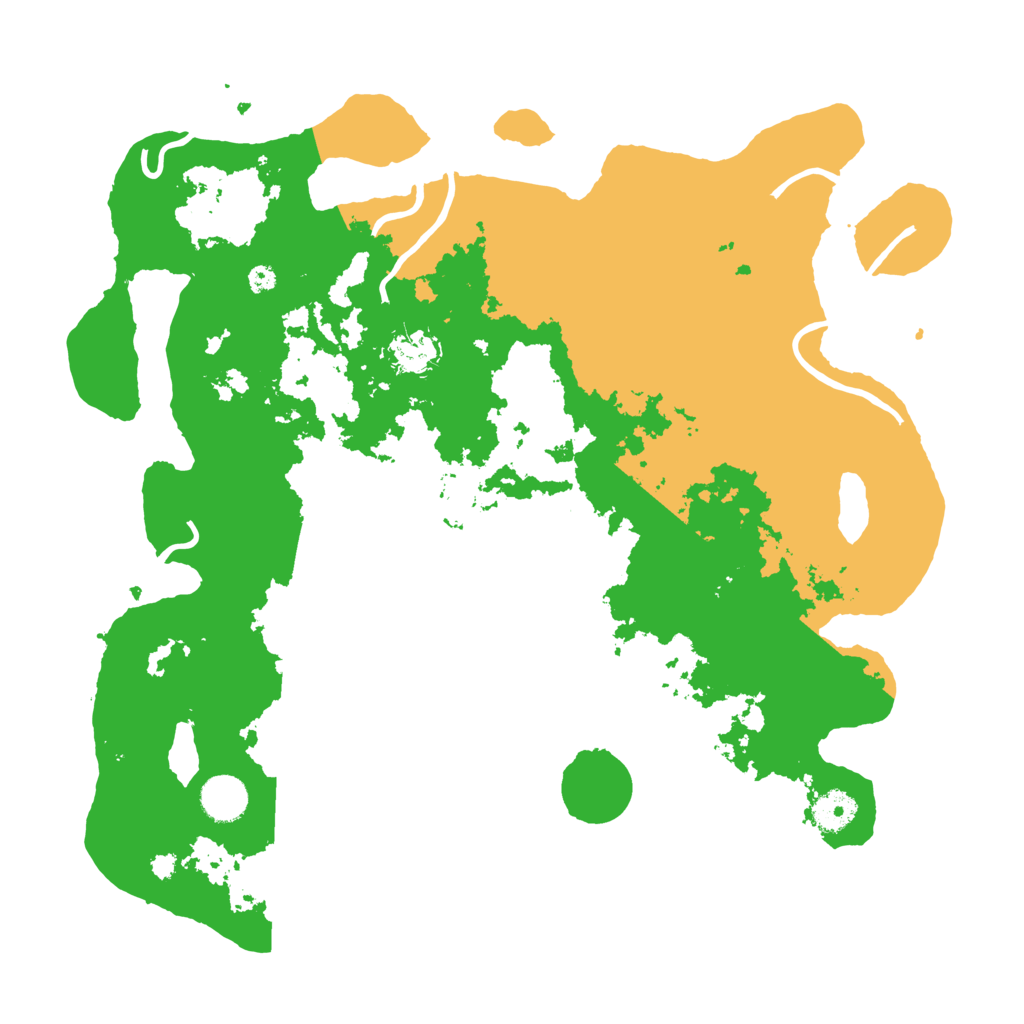 Biome Rust Map: Procedural Map, Size: 3850, Seed: 58979140