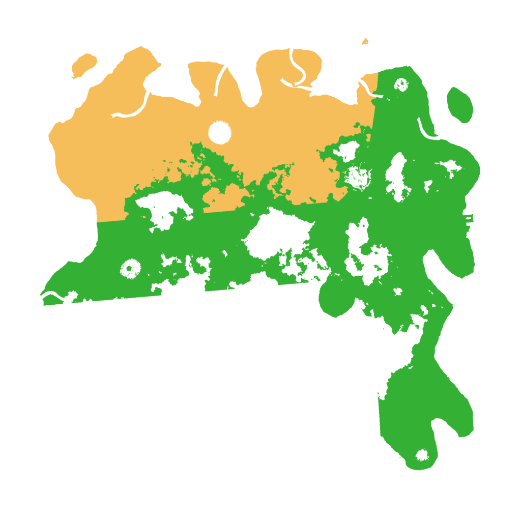 Biome Rust Map: Procedural Map, Size: 4000, Seed: 29078107