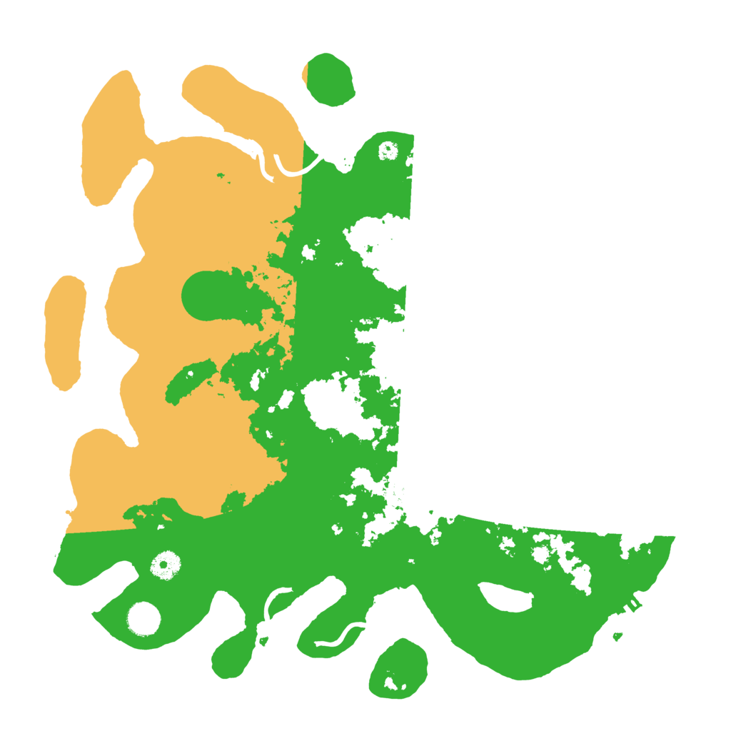 Biome Rust Map: Procedural Map, Size: 3850, Seed: 90452703