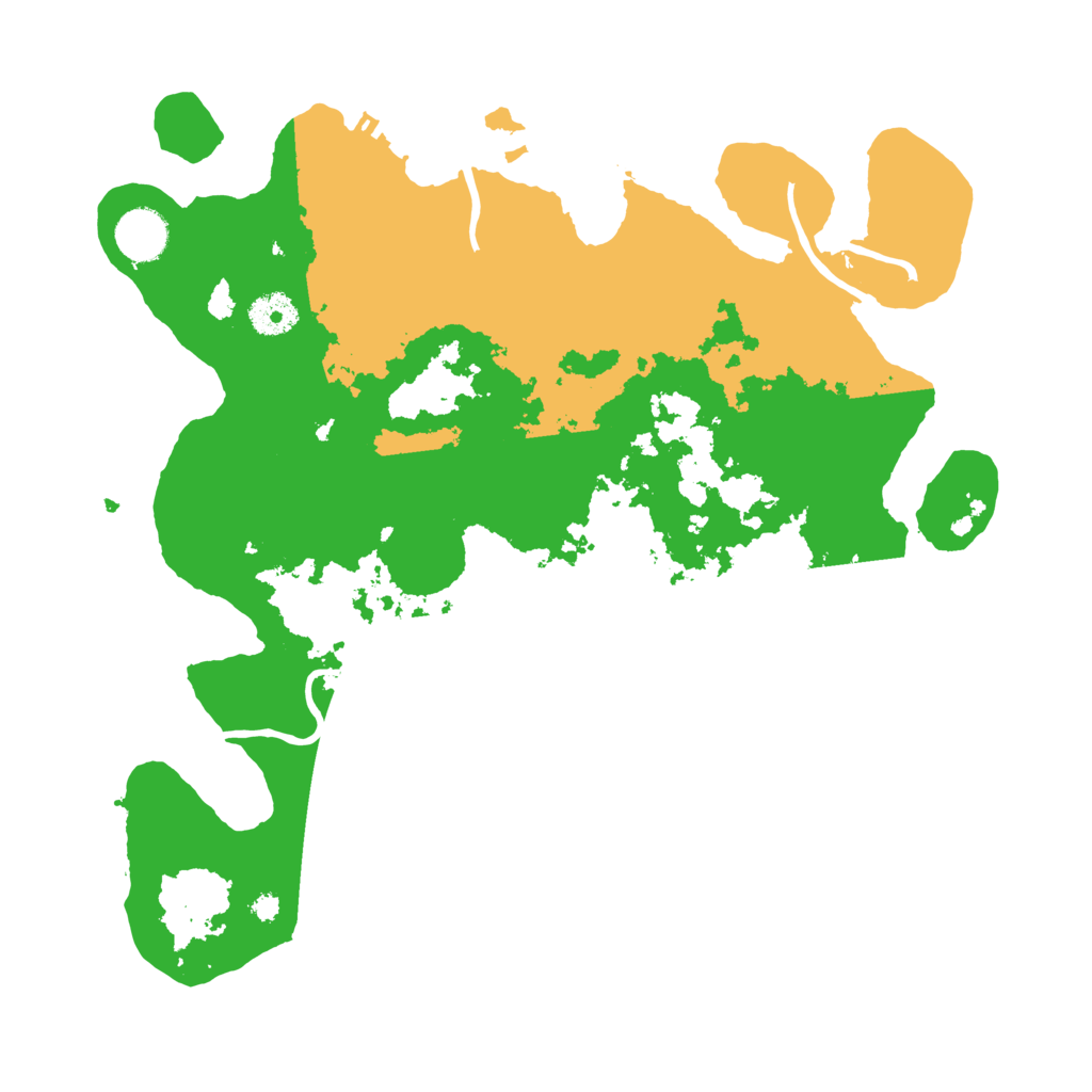 Biome Rust Map: Procedural Map, Size: 3650, Seed: 56332070