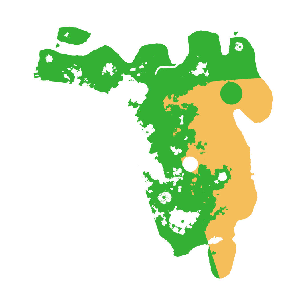 Biome Rust Map: Procedural Map, Size: 3500, Seed: 1434287897
