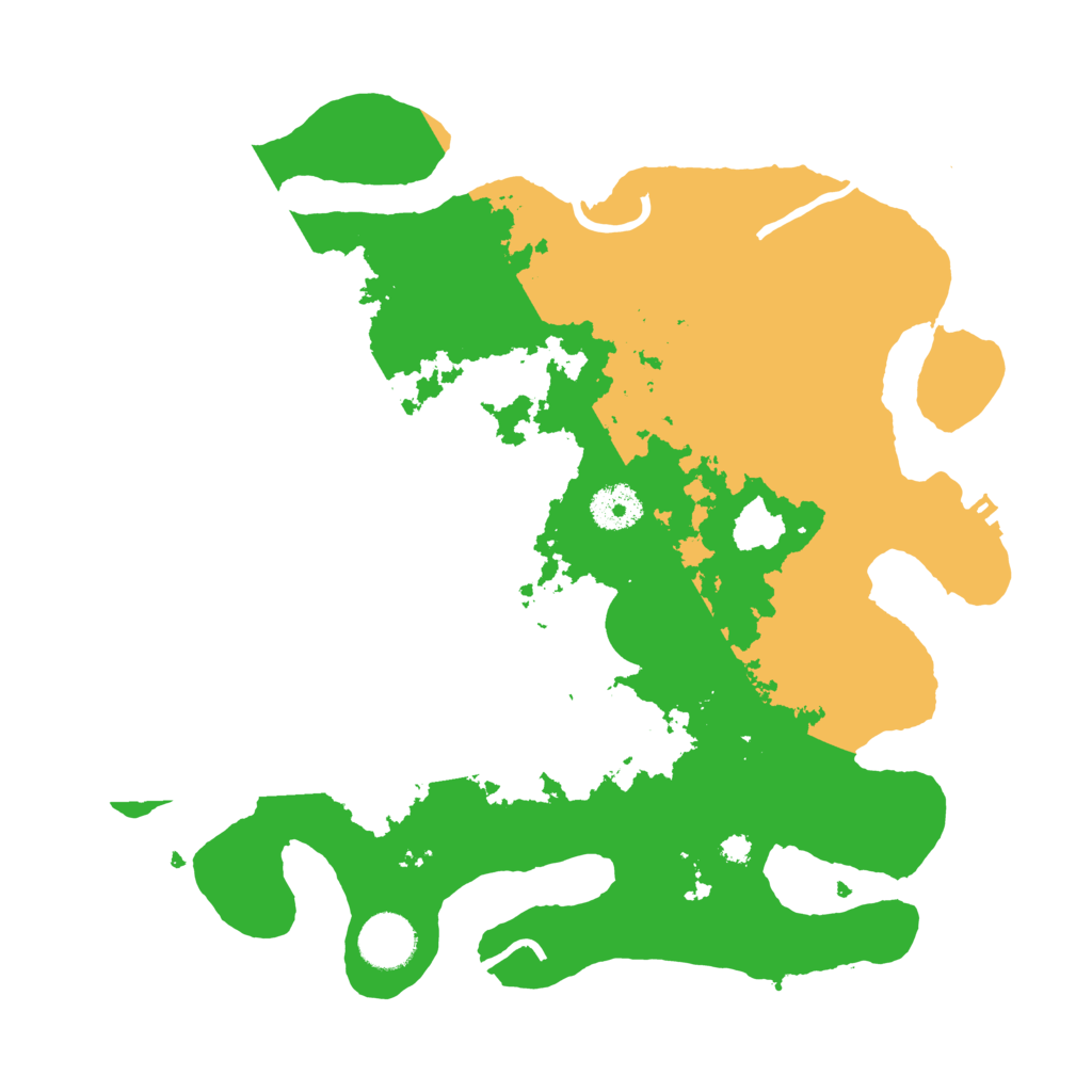 Biome Rust Map: Procedural Map, Size: 3400, Seed: 57474353