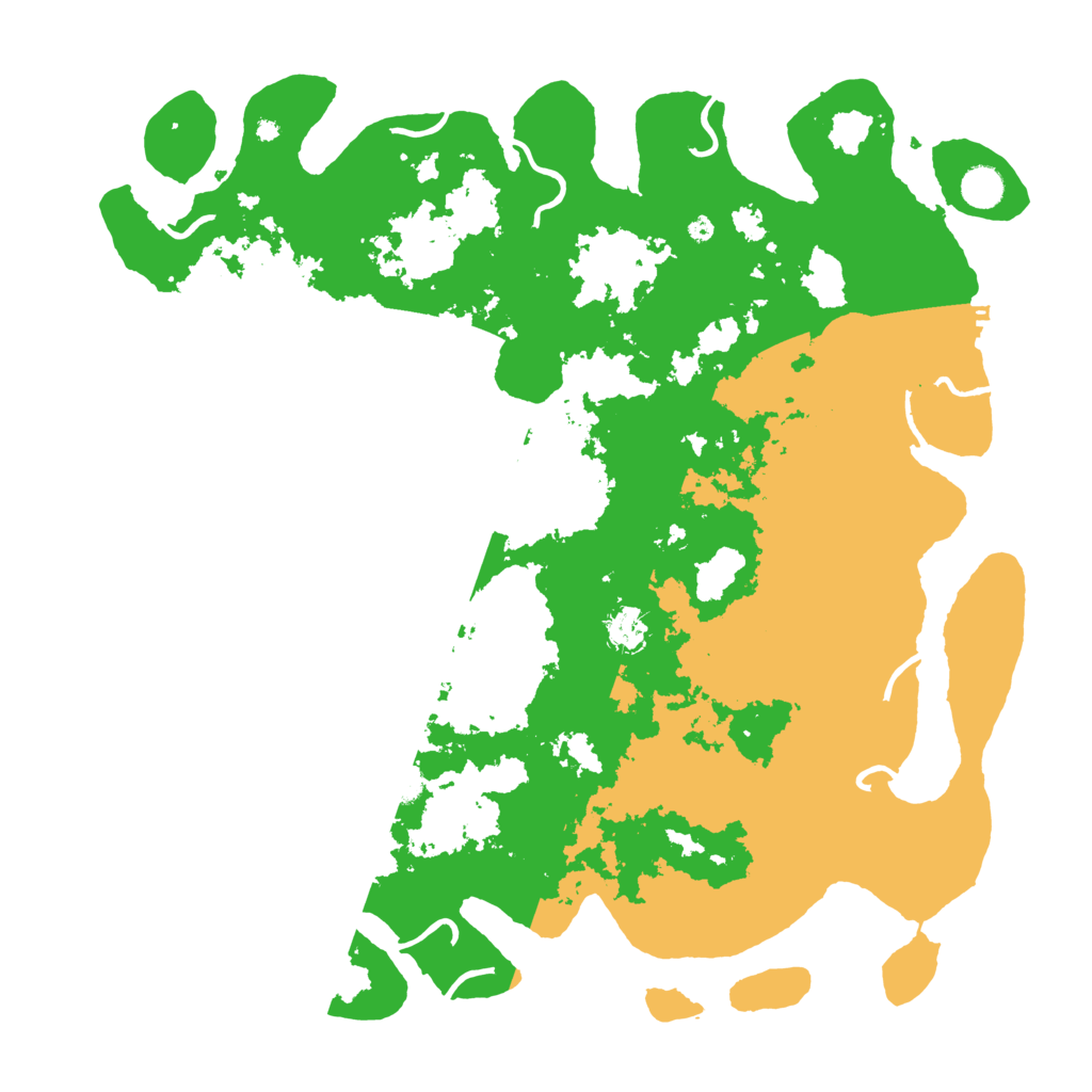 Biome Rust Map: Procedural Map, Size: 4500, Seed: 34709651