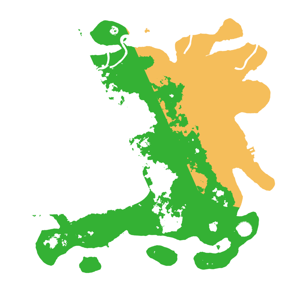 Biome Rust Map: Procedural Map, Size: 3507, Seed: 65874515