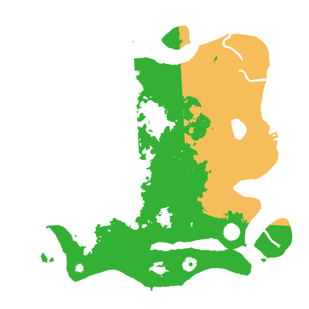 Biome Rust Map: Procedural Map, Size: 3250, Seed: 933540934