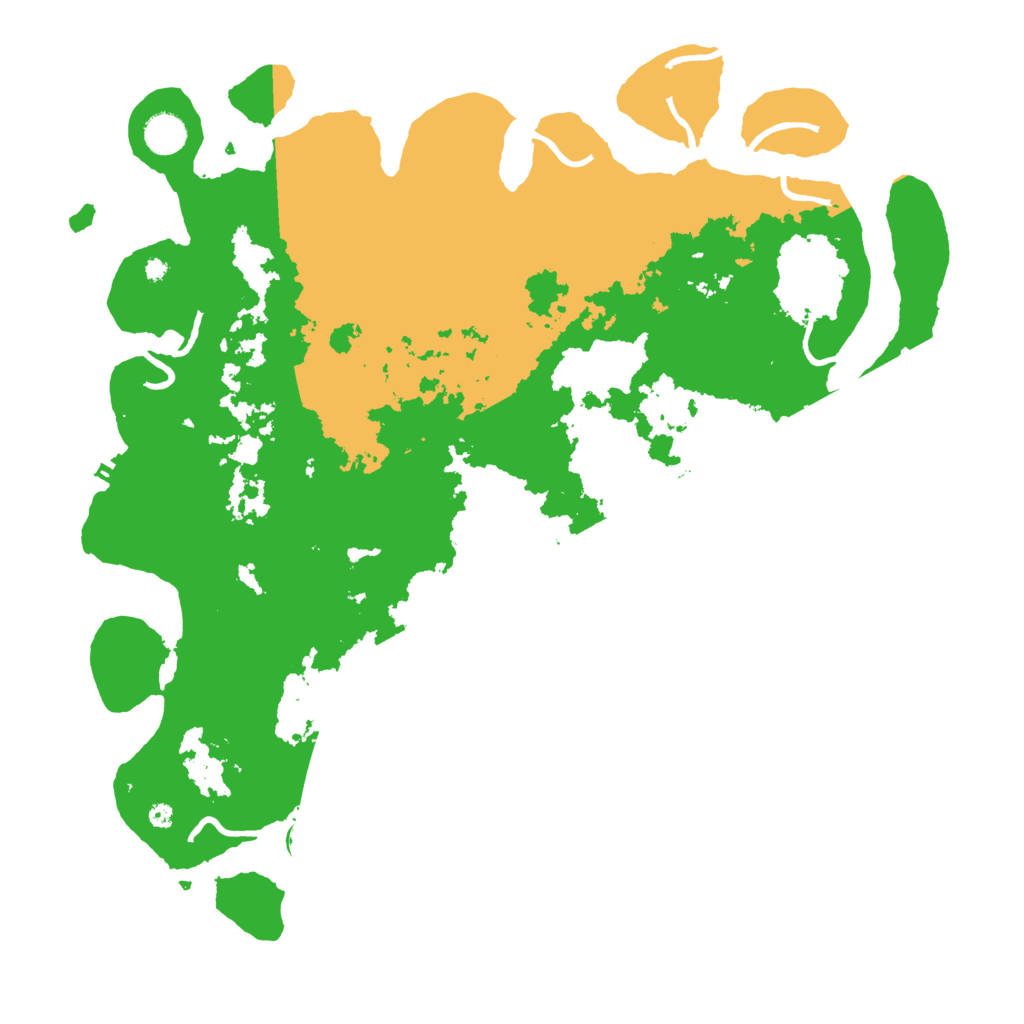 Biome Rust Map: Procedural Map, Size: 4300, Seed: 4020438