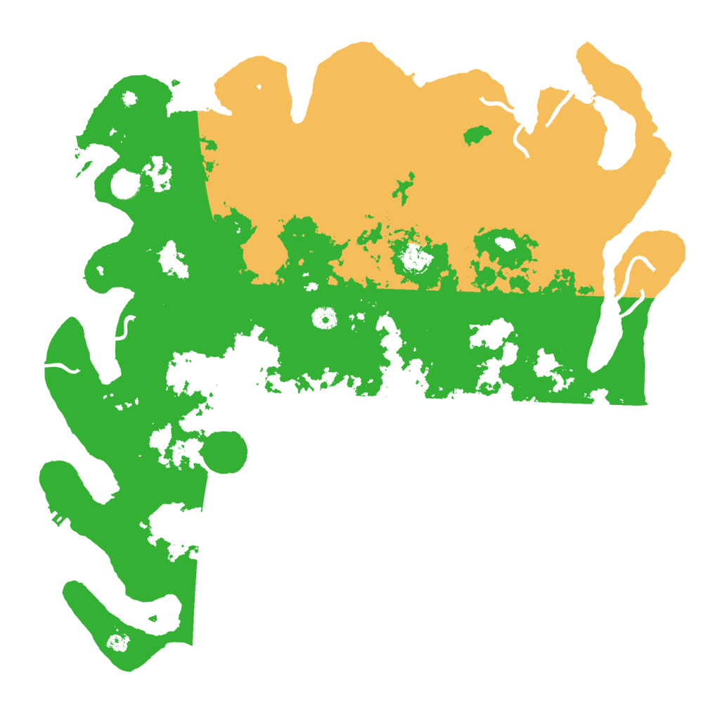 Biome Rust Map: Procedural Map, Size: 4500, Seed: 425226561