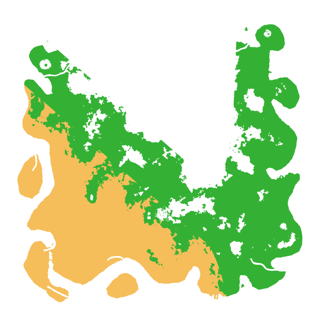 Biome Rust Map: Procedural Map, Size: 4500, Seed: 1034182522