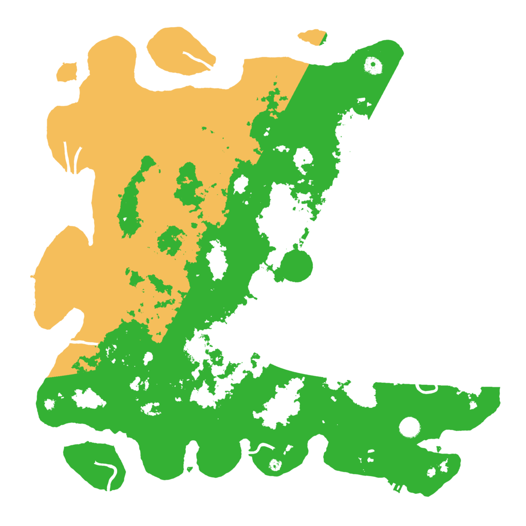 Biome Rust Map: Procedural Map, Size: 4500, Seed: 497513370