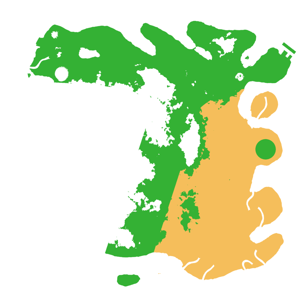 Biome Rust Map: Procedural Map, Size: 4000, Seed: 28925