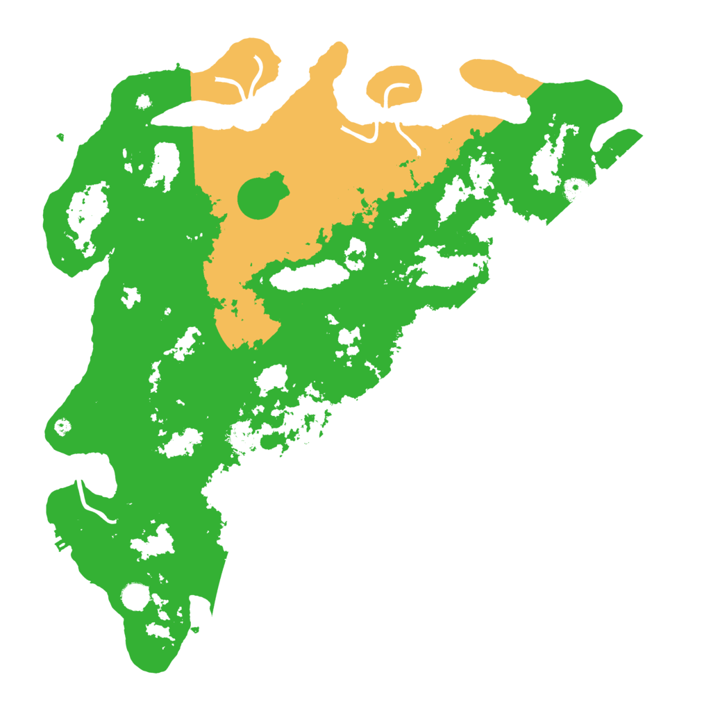 Biome Rust Map: Procedural Map, Size: 4500, Seed: 13375062