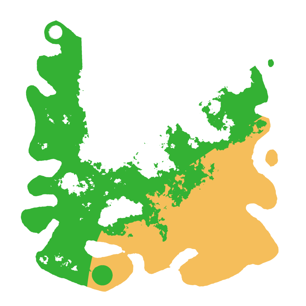 Biome Rust Map: Barren, Size: 4000, Seed: 3101992