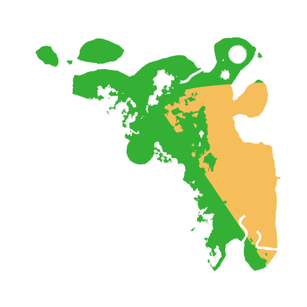 Biome Rust Map: Procedural Map, Size: 3000, Seed: 1897420