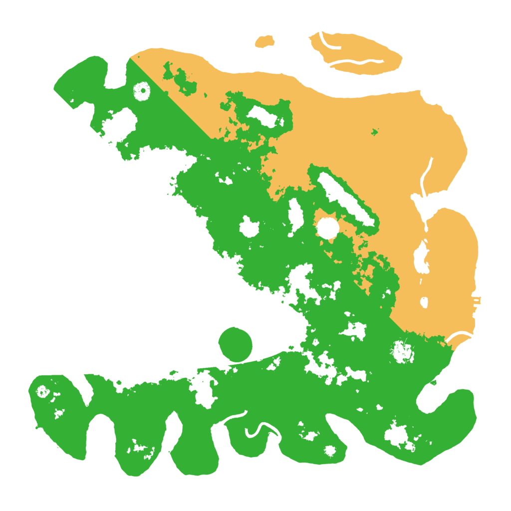 Biome Rust Map: Procedural Map, Size: 4250, Seed: 1181660306