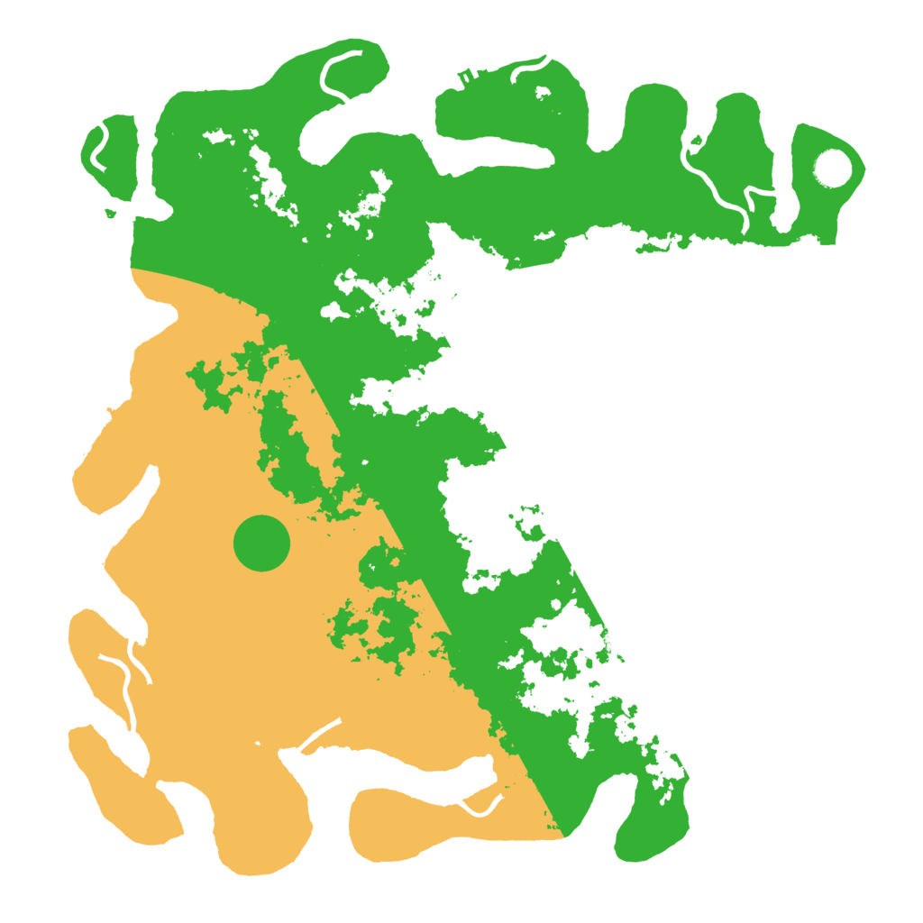 Biome Rust Map: Procedural Map, Size: 4300, Seed: 954911503