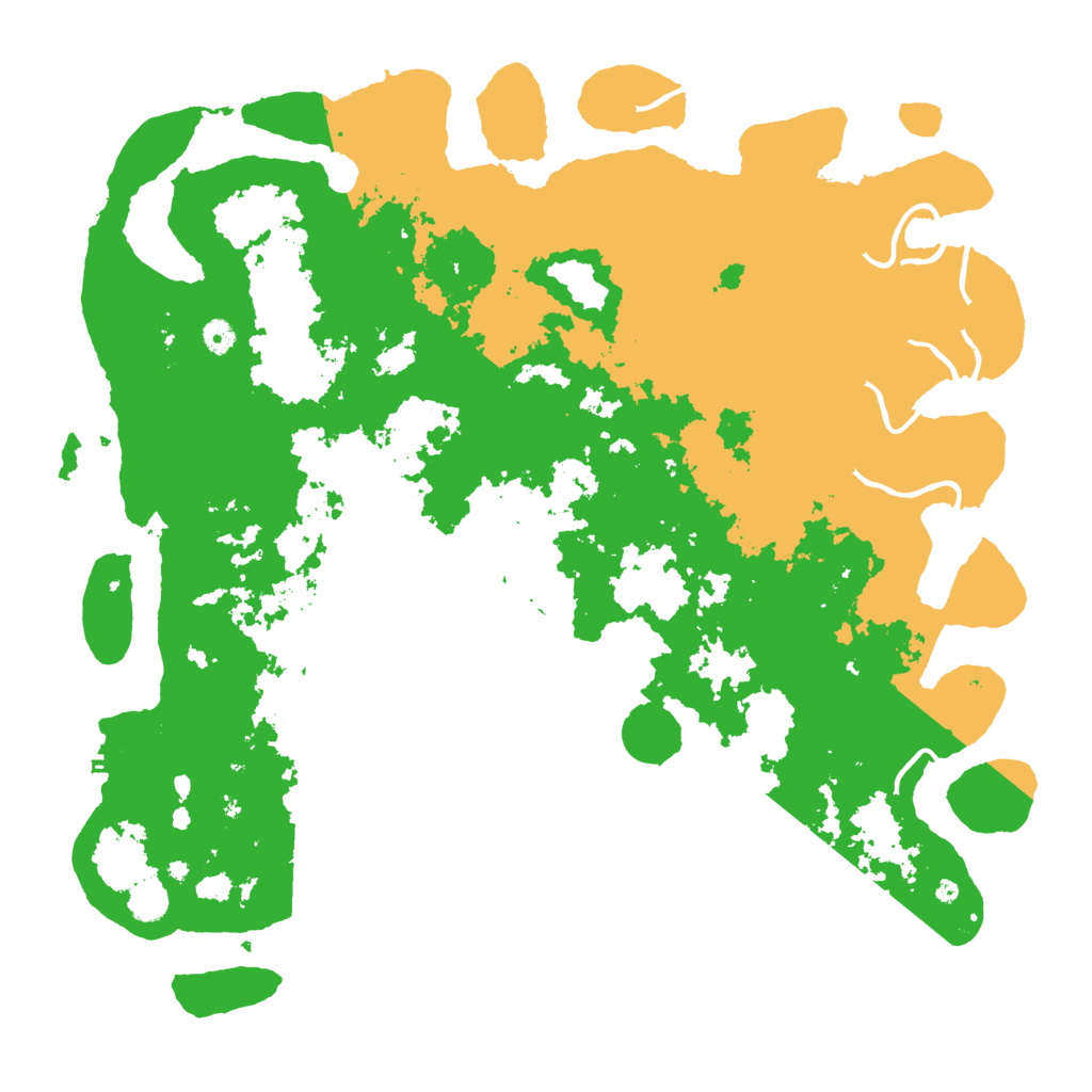 Biome Rust Map: Procedural Map, Size: 5000, Seed: 47382950