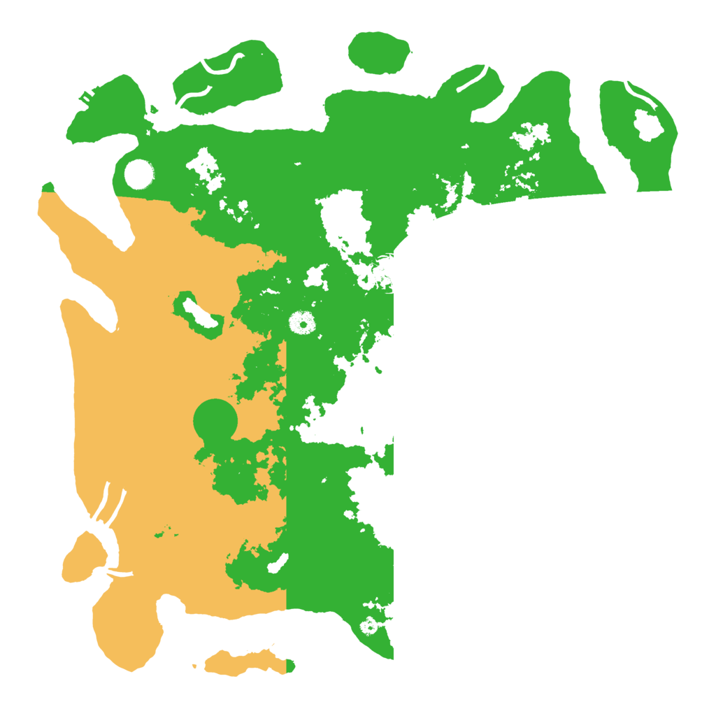 Biome Rust Map: Procedural Map, Size: 4250, Seed: 1613278082