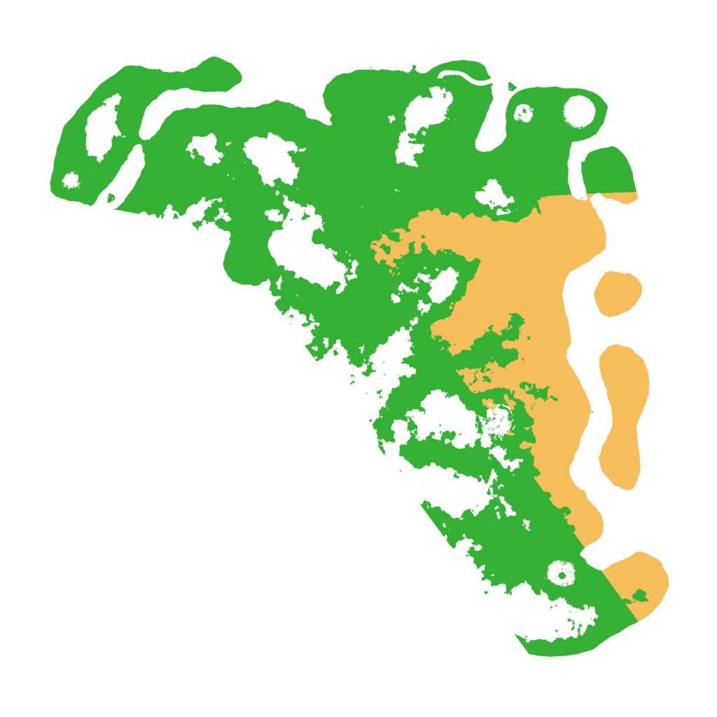 Biome Rust Map: Procedural Map, Size: 4000, Seed: 21536