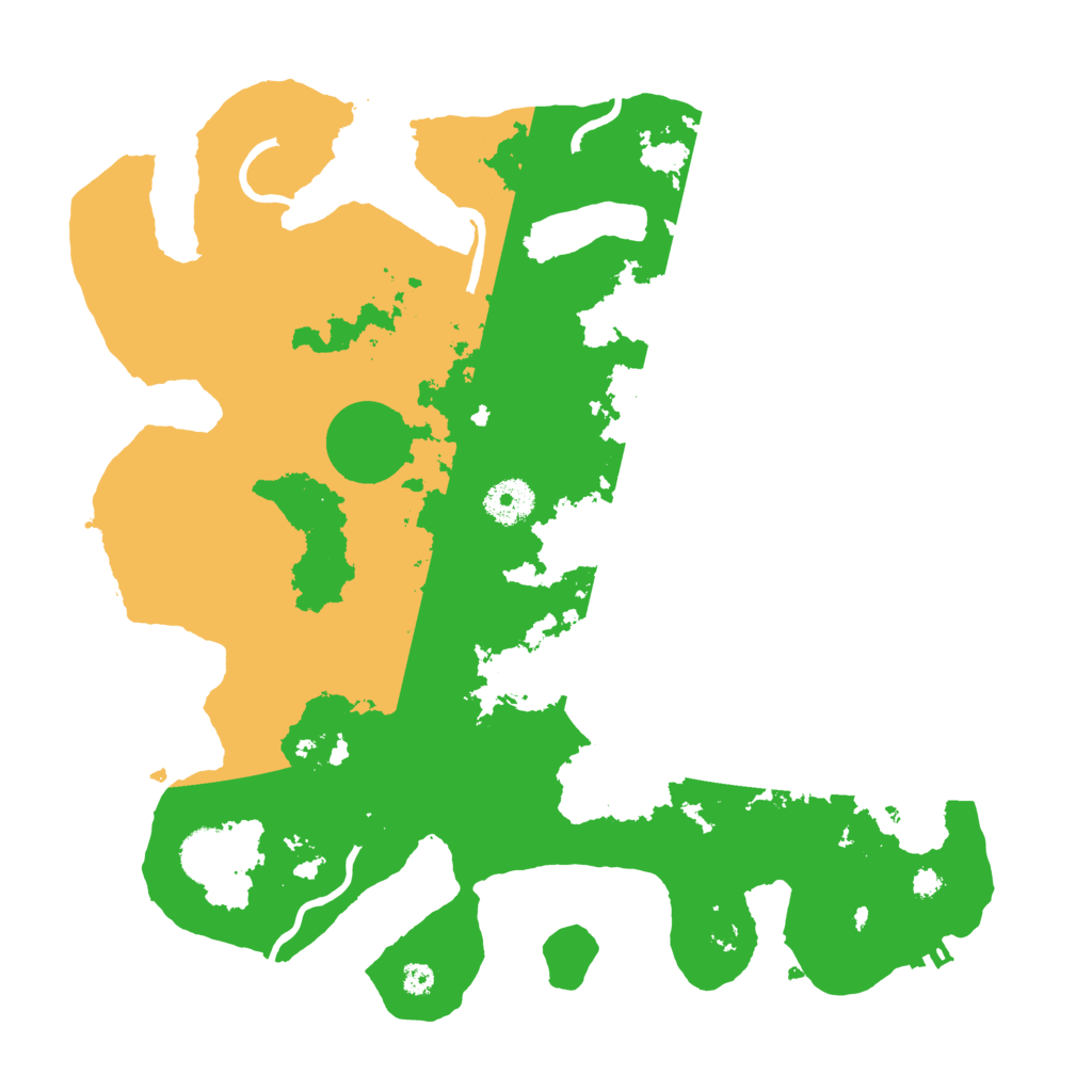 Biome Rust Map: Procedural Map, Size: 3500, Seed: 1580829026