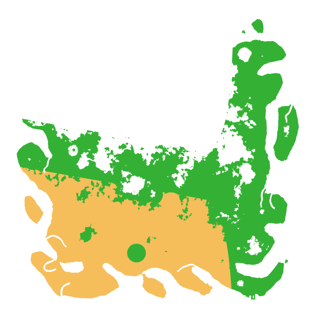 Biome Rust Map: Procedural Map, Size: 4500, Seed: 1300820242