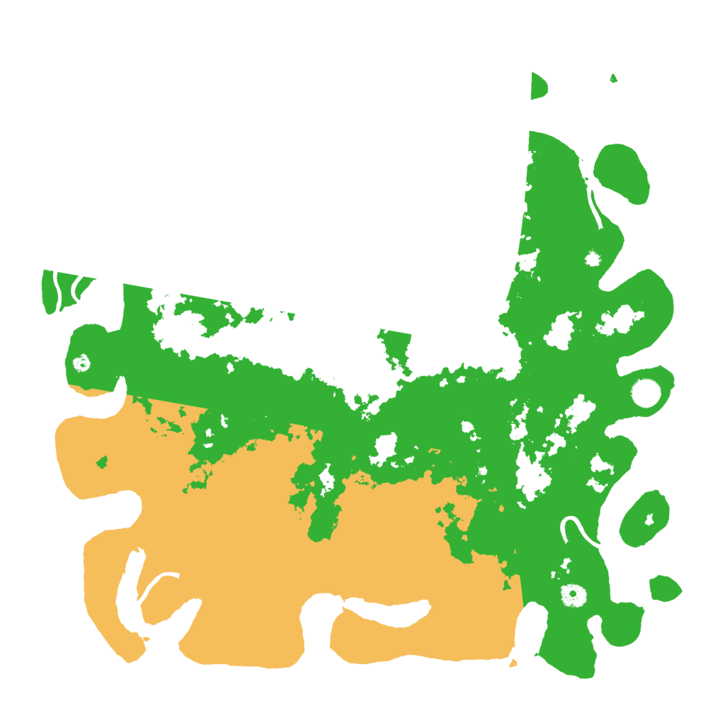 Biome Rust Map: Procedural Map, Size: 4400, Seed: 813798712