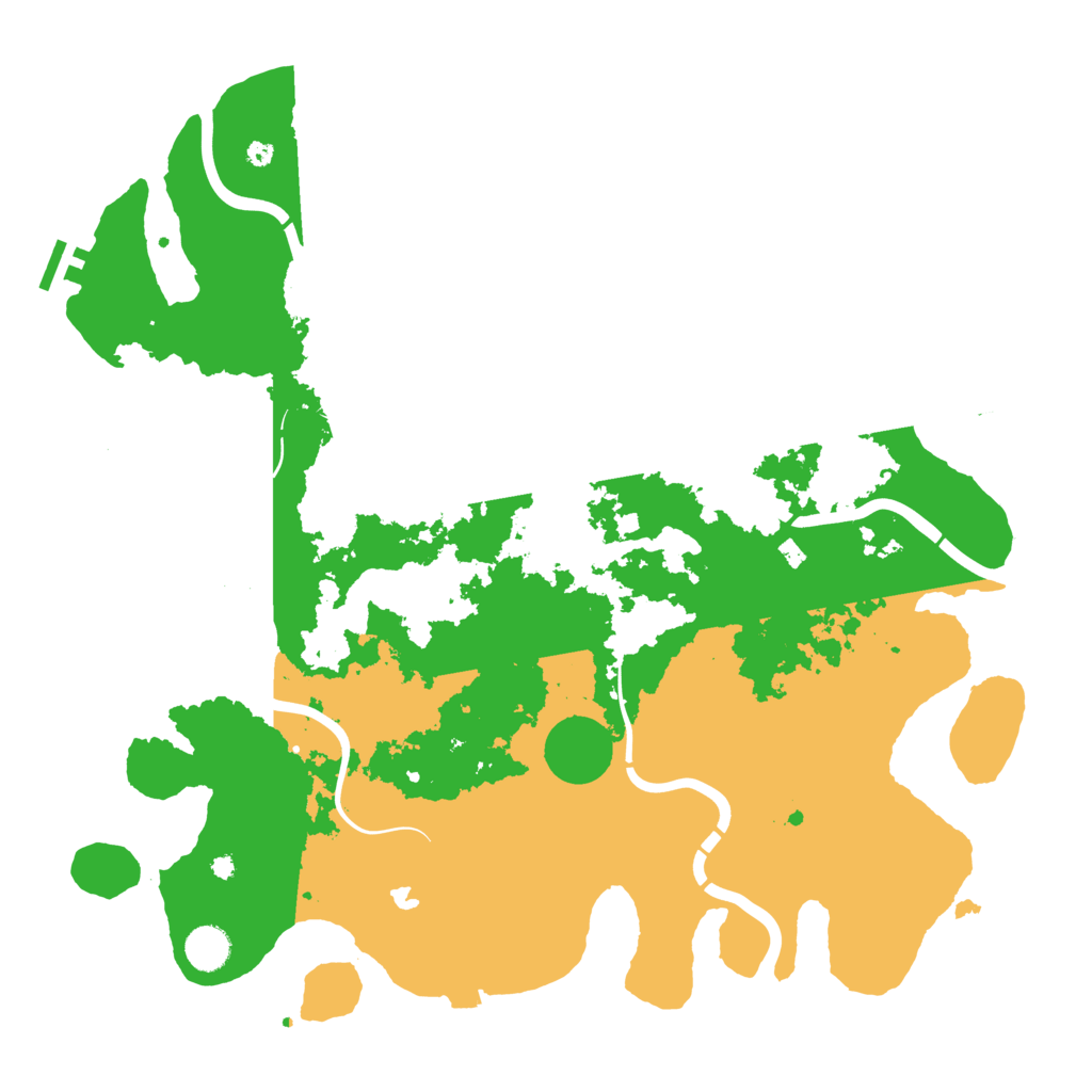 Biome Rust Map: Procedural Map, Size: 4250, Seed: 1453783204