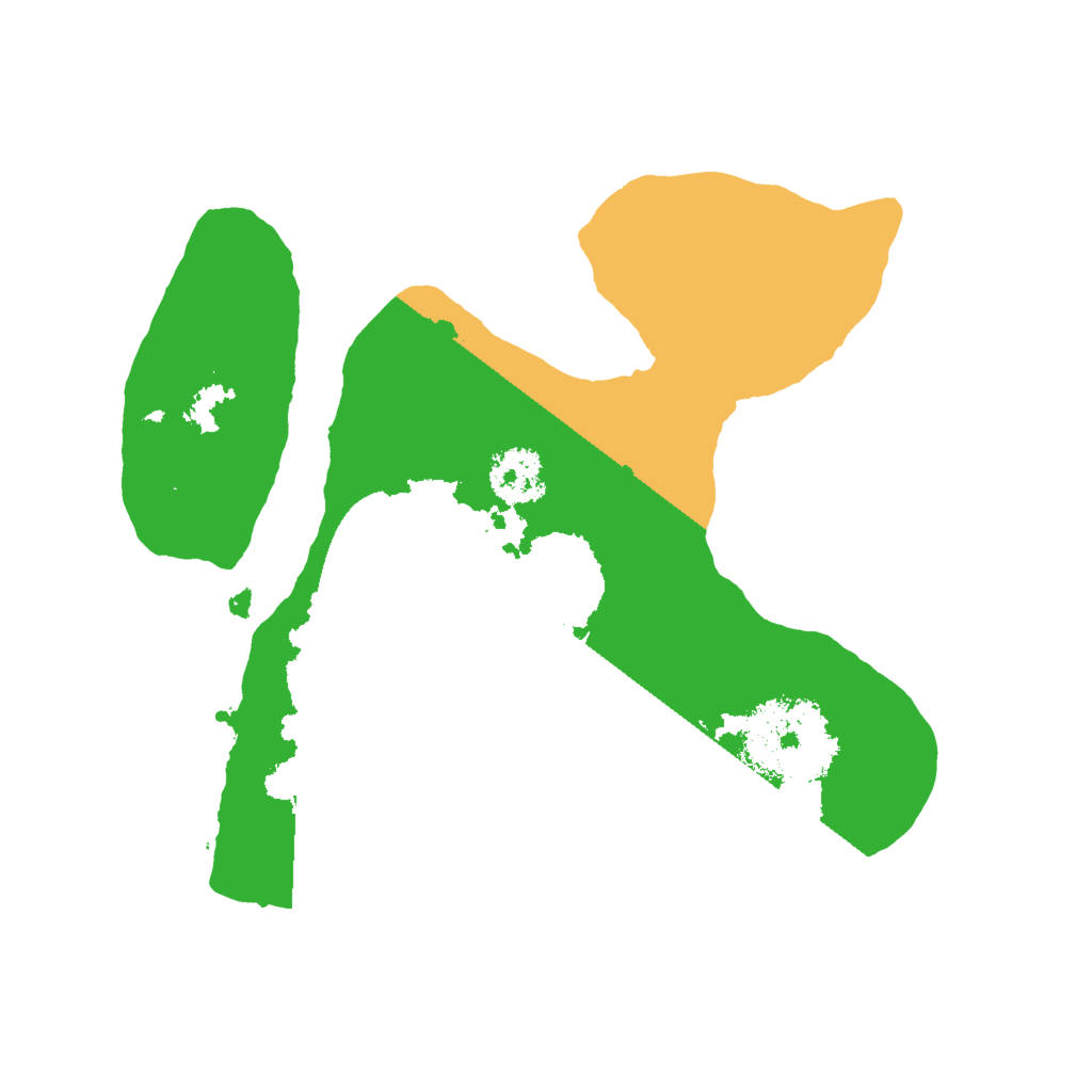 Biome Rust Map: Procedural Map, Size: 2000, Seed: 21012