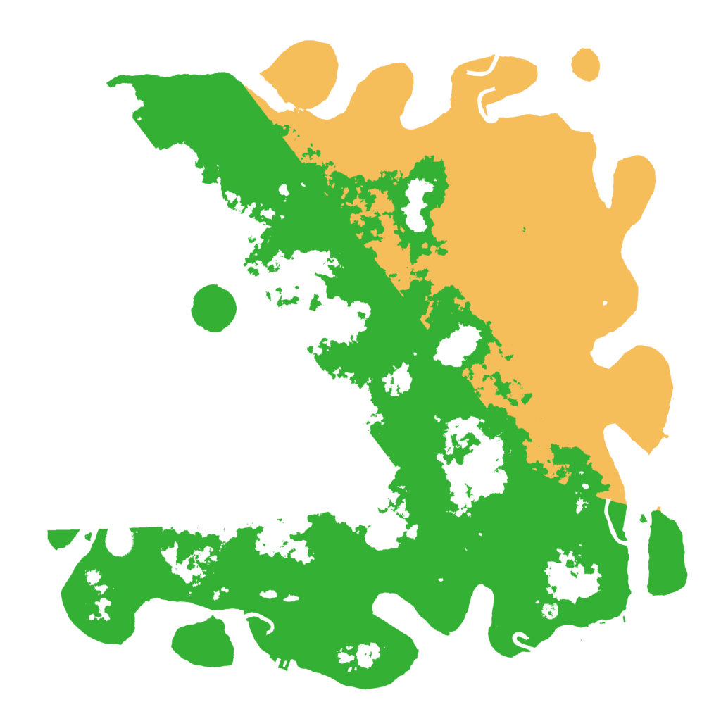 Biome Rust Map: Procedural Map, Size: 4500, Seed: 2106992764