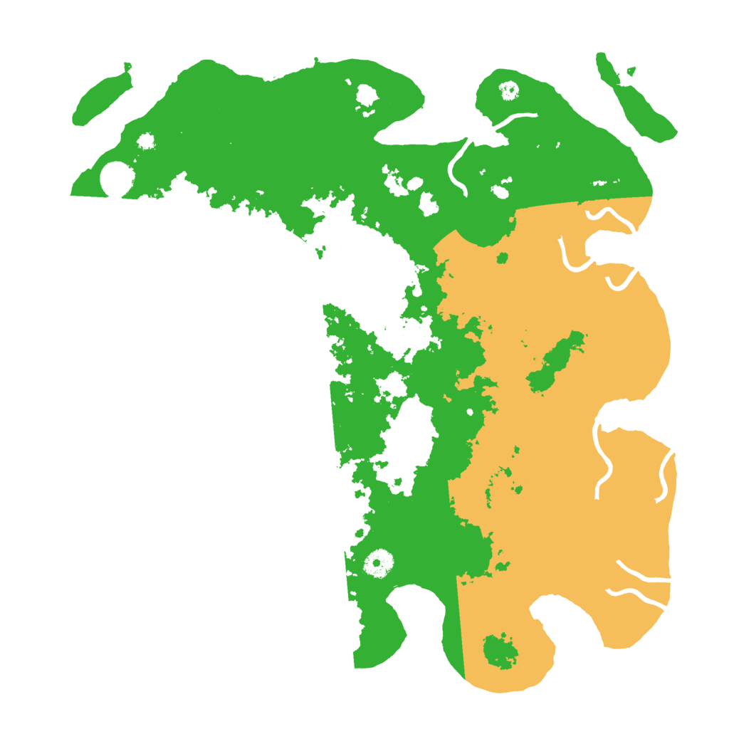 Biome Rust Map: Procedural Map, Size: 3850, Seed: 59897341