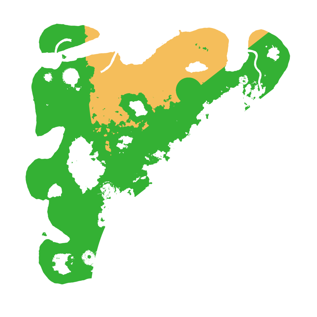 Biome Rust Map: Procedural Map, Size: 3500, Seed: 482666563