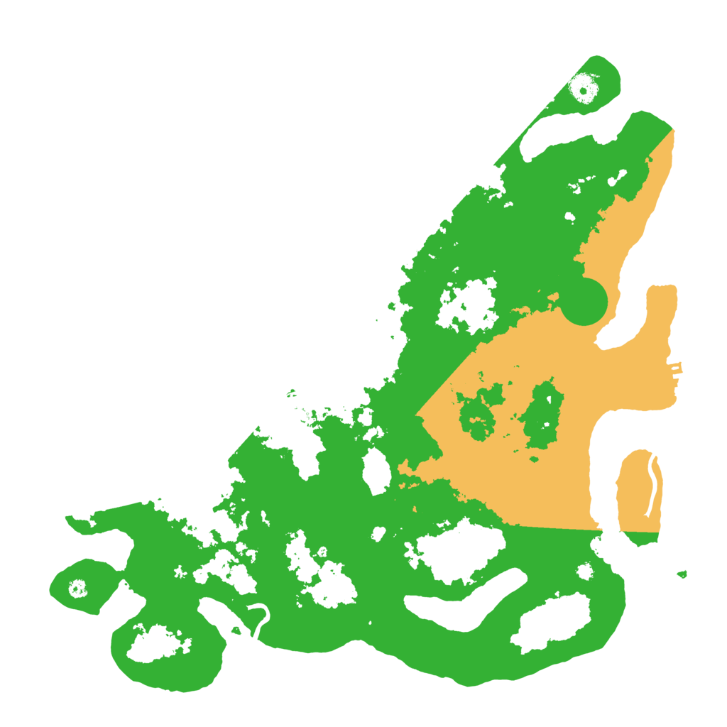 Biome Rust Map: Procedural Map, Size: 4000, Seed: 50722