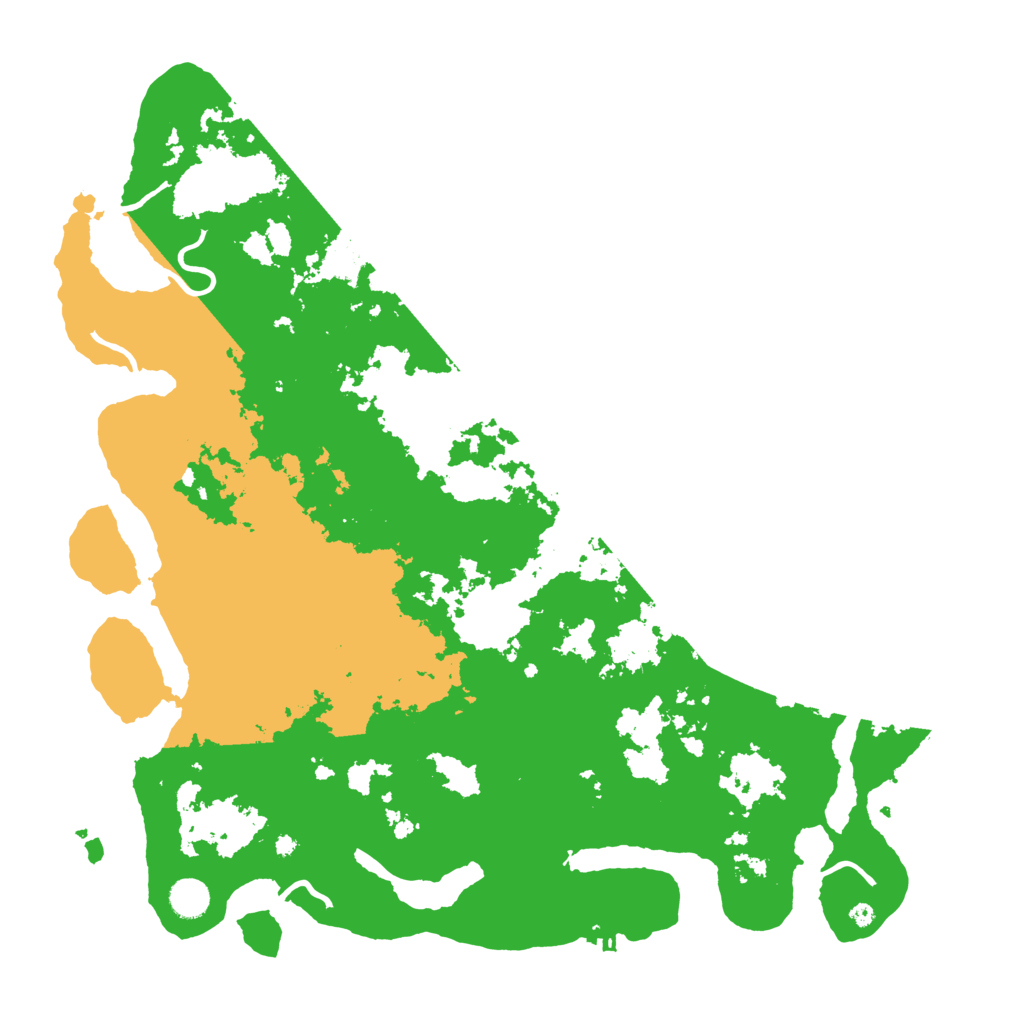 Biome Rust Map: Procedural Map, Size: 4500, Seed: 1821462233