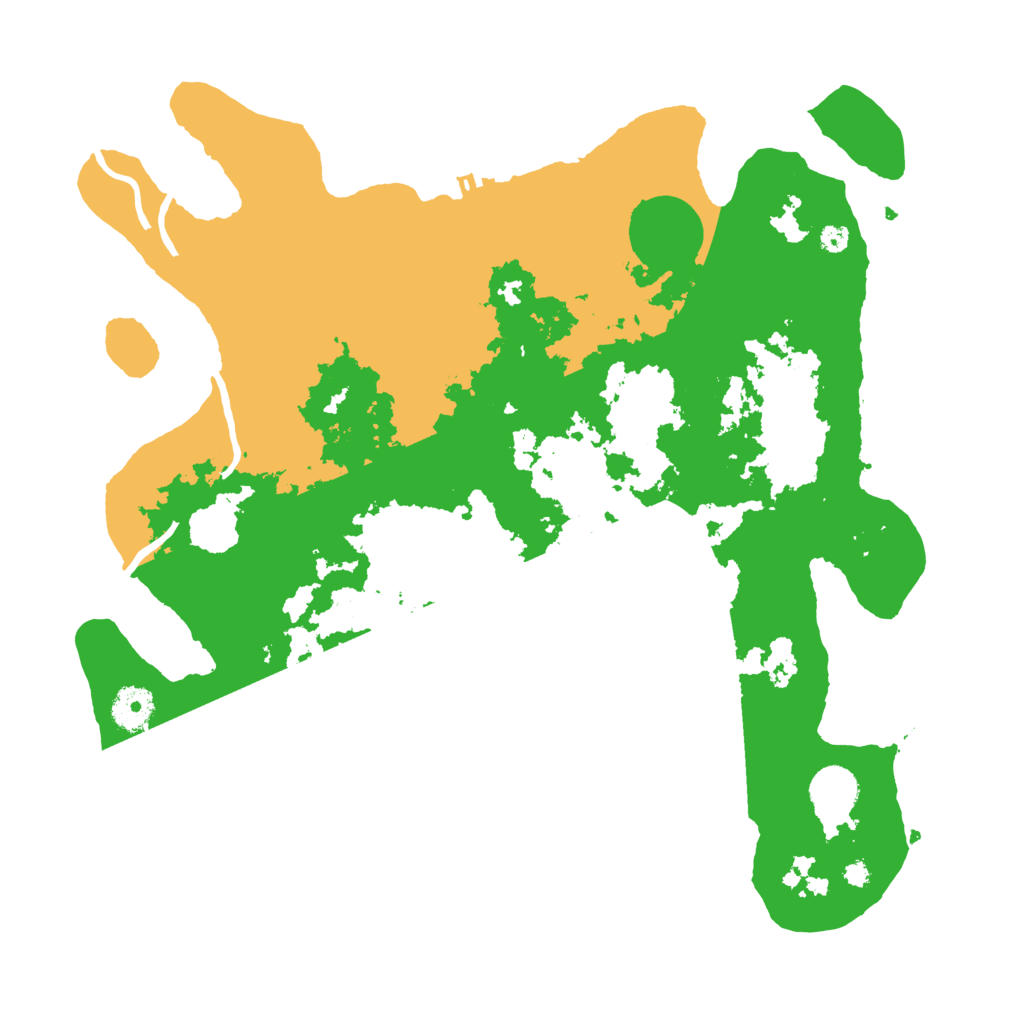 Biome Rust Map: Procedural Map, Size: 3750, Seed: 230922