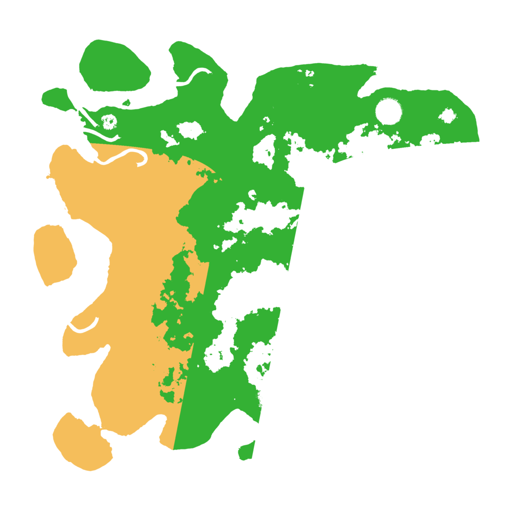 Biome Rust Map: Procedural Map, Size: 3500, Seed: 115358355