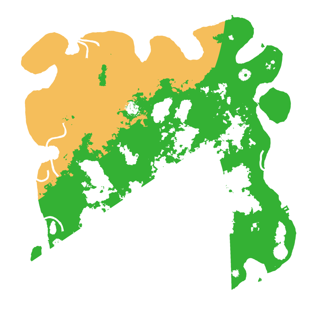 Biome Rust Map: Procedural Map, Size: 4000, Seed: 409371571