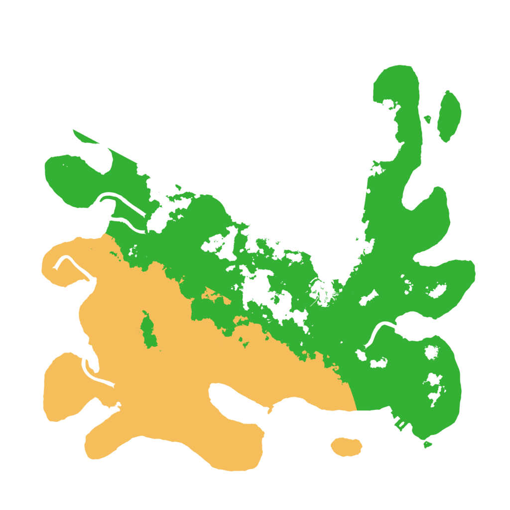 Biome Rust Map: Procedural Map, Size: 3300, Seed: 444