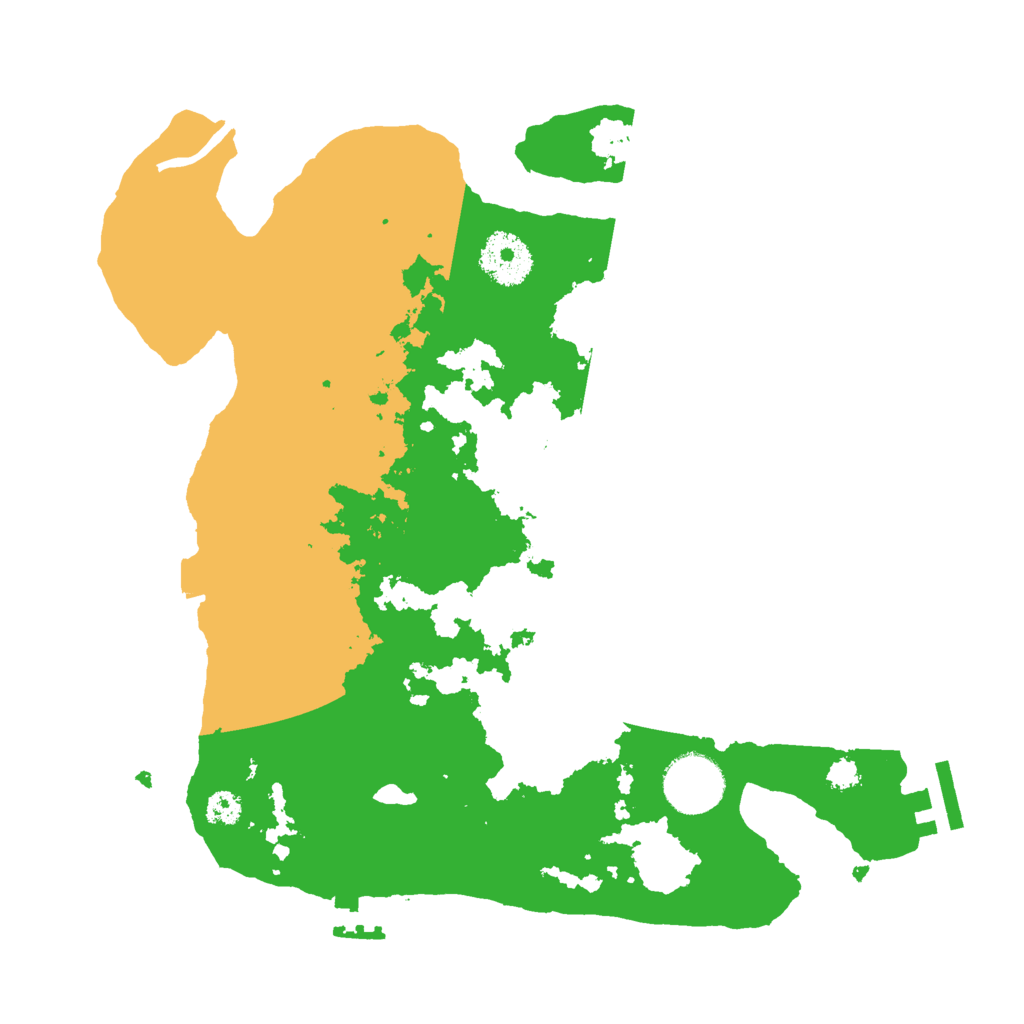 Biome Rust Map: Procedural Map, Size: 3000, Seed: 530897572