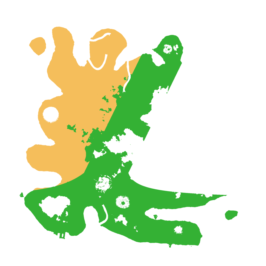 Biome Rust Map: Procedural Map, Size: 3000, Seed: 73486489