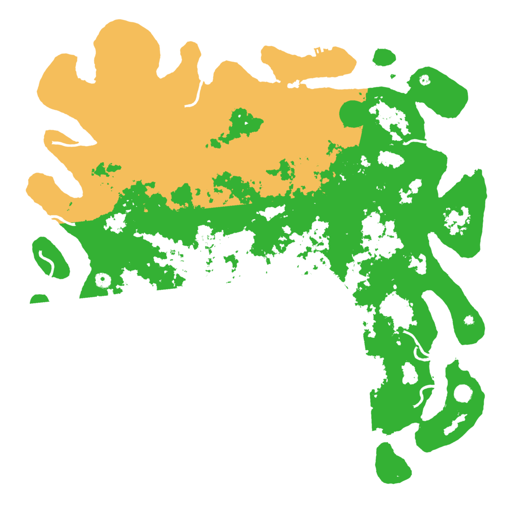 Biome Rust Map: Procedural Map, Size: 5000, Seed: 722511649