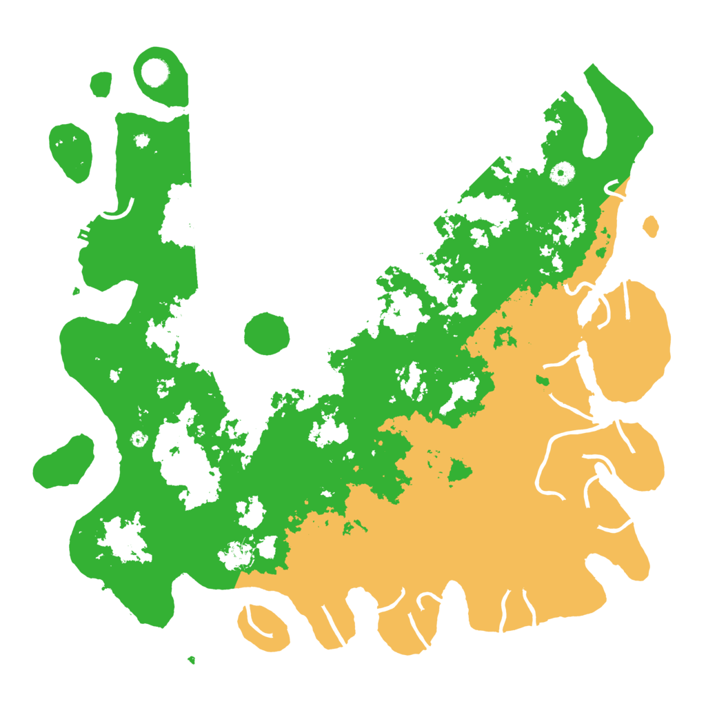 Biome Rust Map: Procedural Map, Size: 4500, Seed: 271190