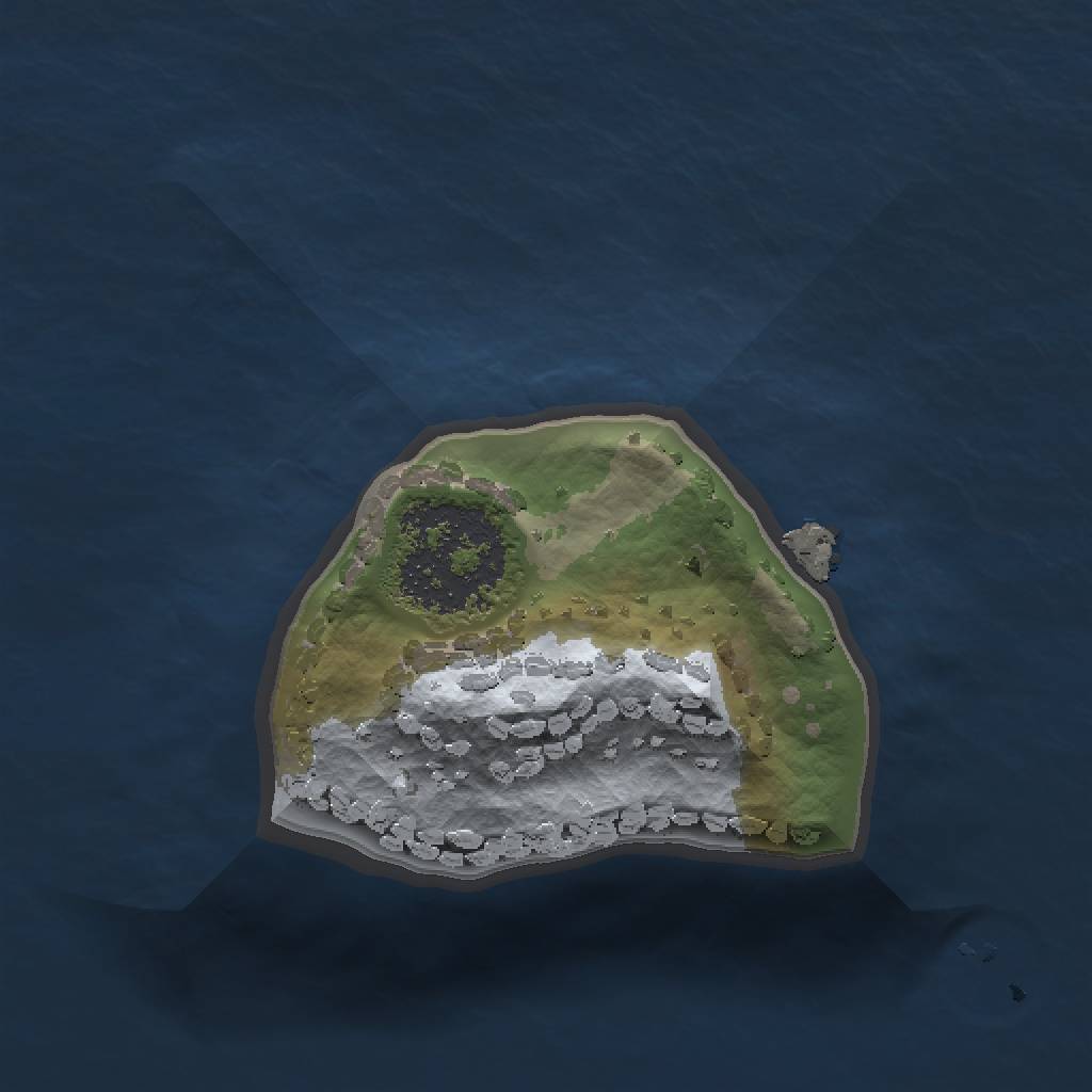 Rust Map: Procedural Map, Size: 1000, Seed: 682883765, 3 Monuments