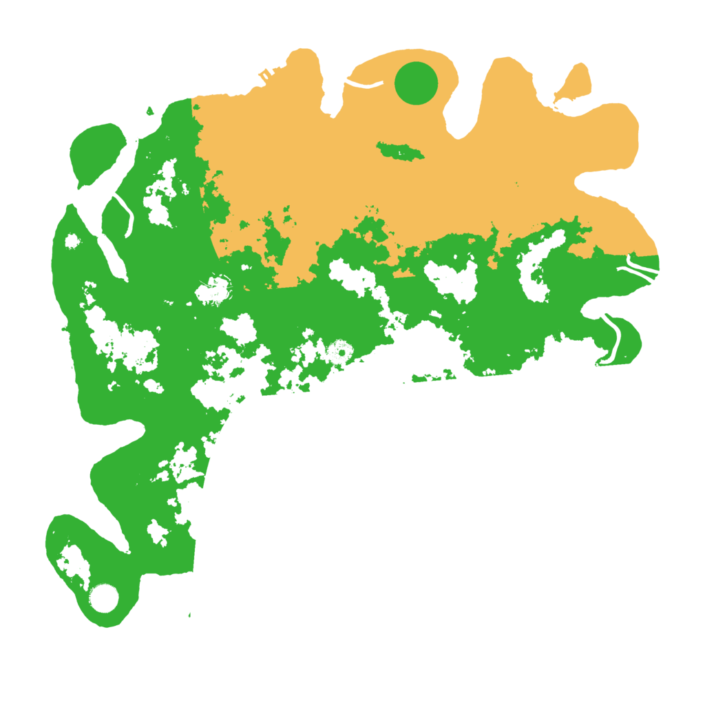 Biome Rust Map: Procedural Map, Size: 4300, Seed: 452181632