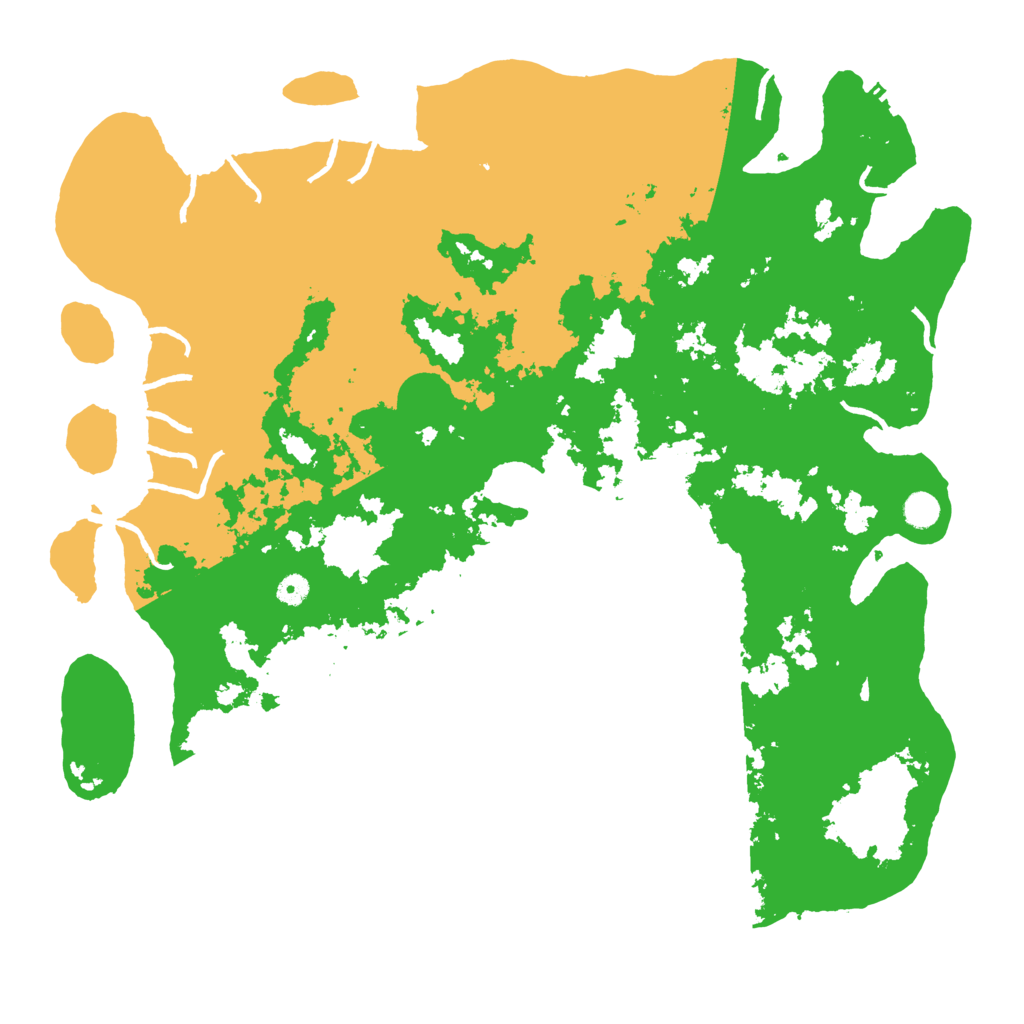 Biome Rust Map: Procedural Map, Size: 5000, Seed: 555555555