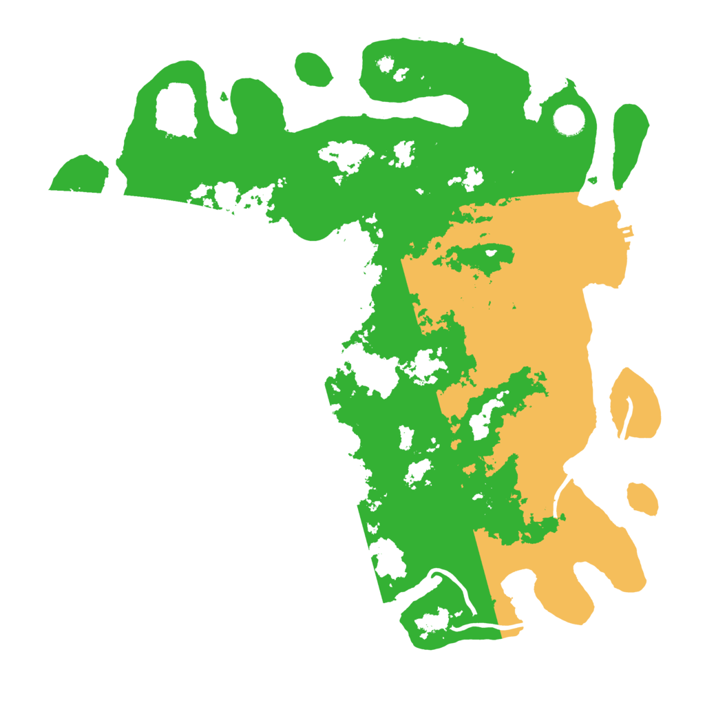 Biome Rust Map: Procedural Map, Size: 4000, Seed: 33789