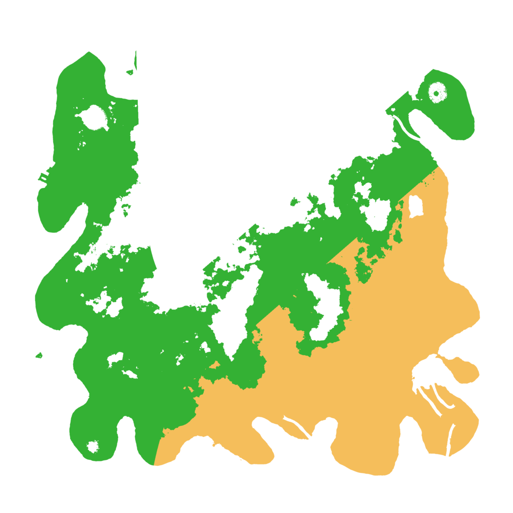 Biome Rust Map: Procedural Map, Size: 4000, Seed: 9892004