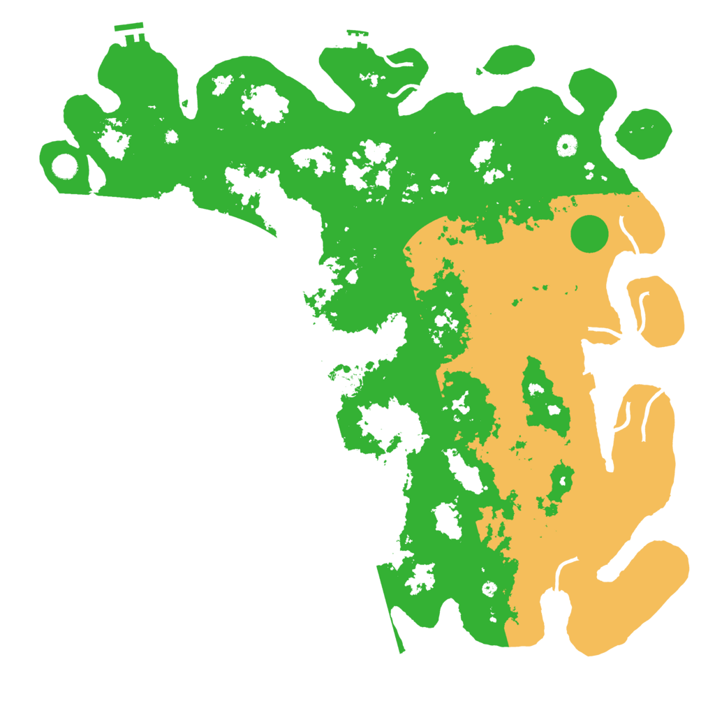 Biome Rust Map: Procedural Map, Size: 5000, Seed: 41752469