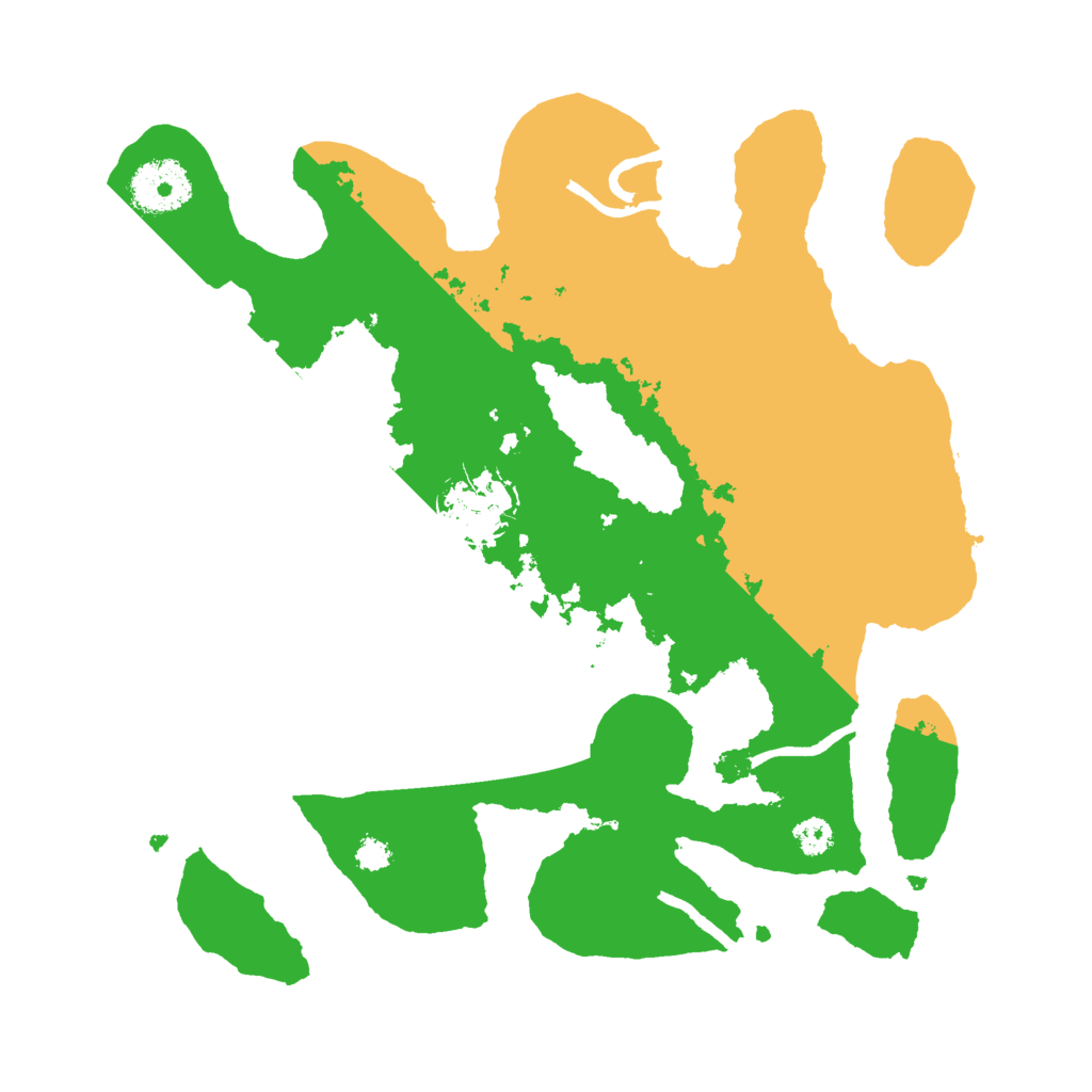 Biome Rust Map: Procedural Map, Size: 3000, Seed: 2100342476