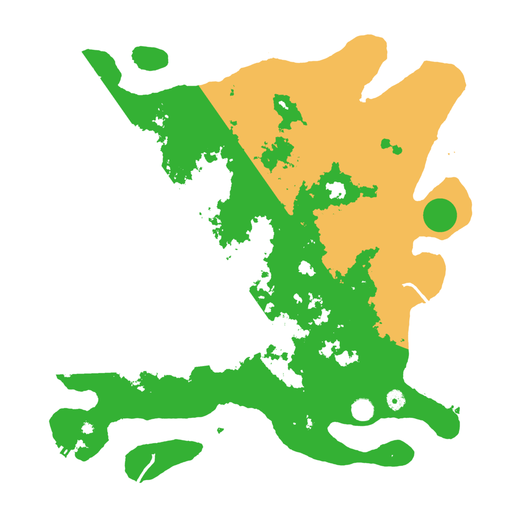Biome Rust Map: Procedural Map, Size: 4000, Seed: 12544